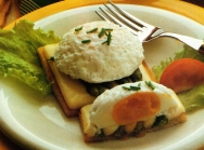 Huevos con espárragos