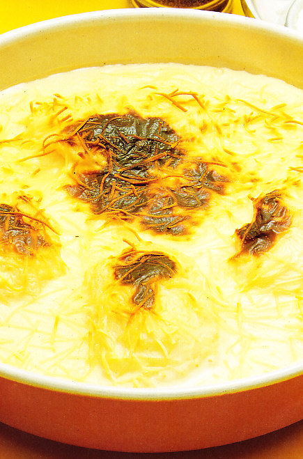 Huevos con salsa Mornay