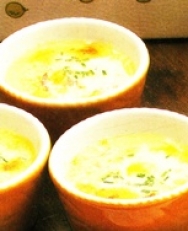 Huevos en terrinas