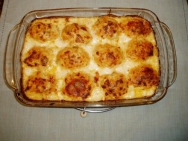 Huevos gratinados