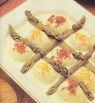 Huevos gratinados con jamón
