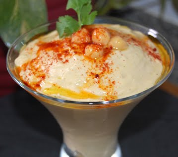 Hummus de garbanzos