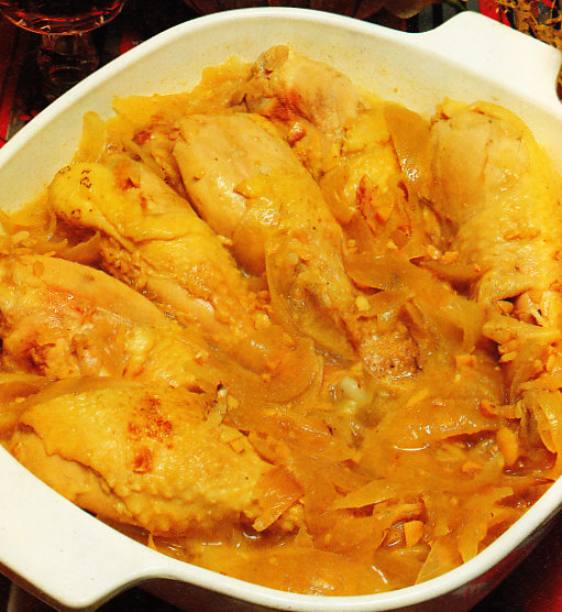 Jamoncitos de pollo con almendras