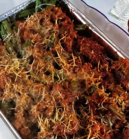 Judías verdes gratinadas