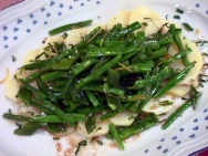 Judías verdes y patatas al horno