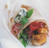 Kebabs de pollo