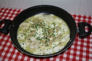 Kokotchas de bacalao al pil-pil