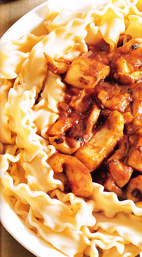 Lasagnette con sepia