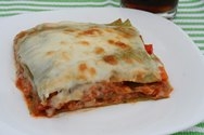 Lasaña con pollo