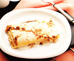 Lasaña de atún