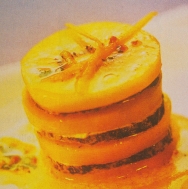 Lasaña de kiwis