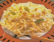 Lazos al queso de salvia