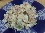 Lazos con salsa de vodka