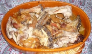 Lechal asado al estilo de Aranda de Duero