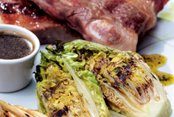 Lechuga y endibia a la parrilla
