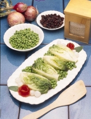 Lechugas rellenas de arroz