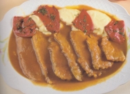 Lengua de ternera en salsa