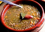 Lentejas con chorizo