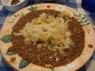 Lentejas con repollo