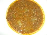 Lentejas estofadas