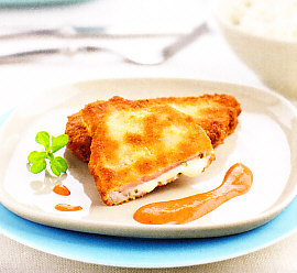 Librito con salsa de piquillo