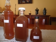 Licor de peras de roma