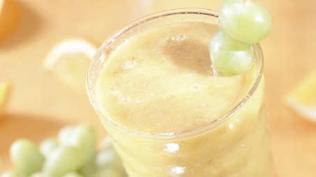 Licuado de uvas