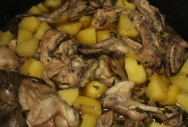 Liebre con patatas