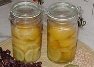 Limones confitados