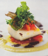 Lomo de bacalao con tomate