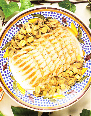 Lomo de cerdo con almendras