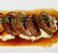 Lomo de cerdo con ciruelas