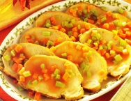Lomo de cerdo con verduras