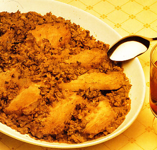 Lomo guisado en microondas