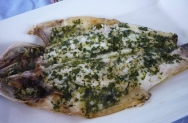 Lubina a la espalda
