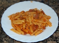 Macarrones con chorizo