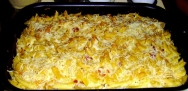 Macarrones gratinados a La Boni