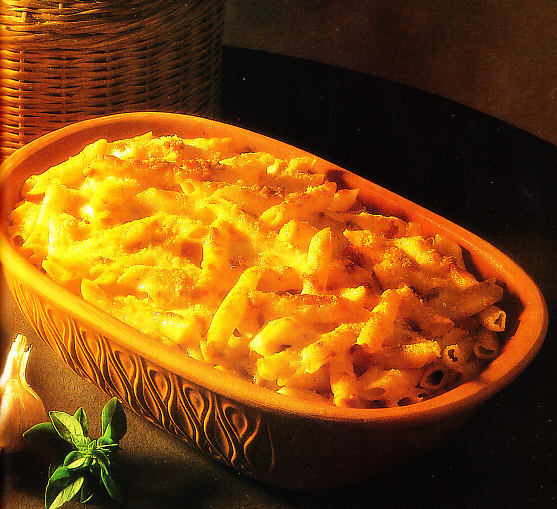 Macarrones gratinados