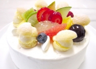 Macedonia de frutas exóticas al Blanc-Mange