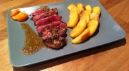 Magrét de pato al Pedro Ximénez