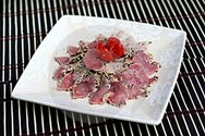 Maguro tataki (Rosbif de atún)