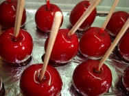 Manzanas caramelizadas