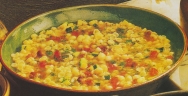Mariscos con calabacines