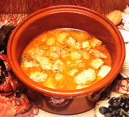 Marmitako de bonito con guindillas