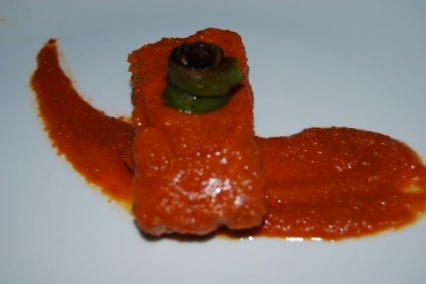 Bacalao en salsa vizcaína