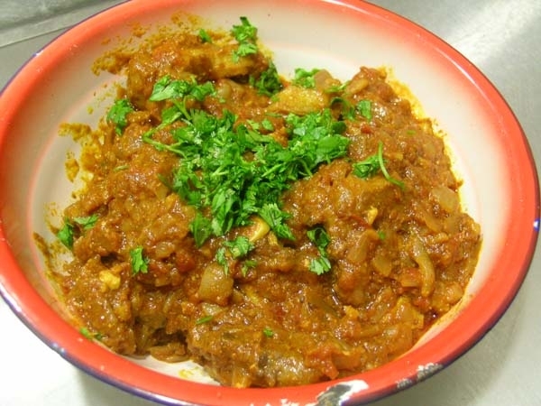 Cordero al curry