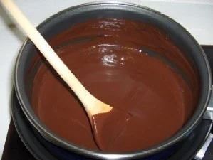 Crema de chocolate al ron