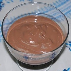 Crema de chocolate negro
