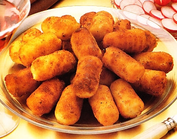 Croquetas de puré de patatas