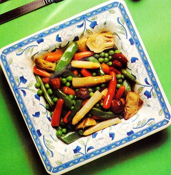 Ensalada de verduras cocidas